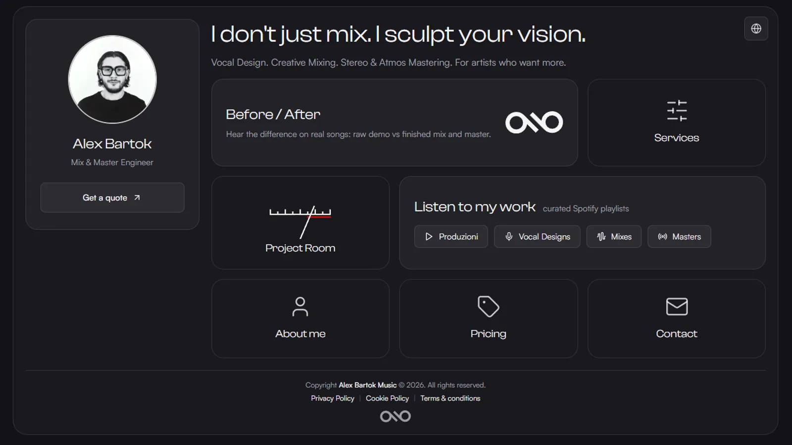 Alex Bartok Music — preview